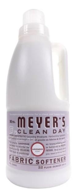 Mrs. Meyers Clean Day Lavender Scent Fabric Softener, 32 fl oz