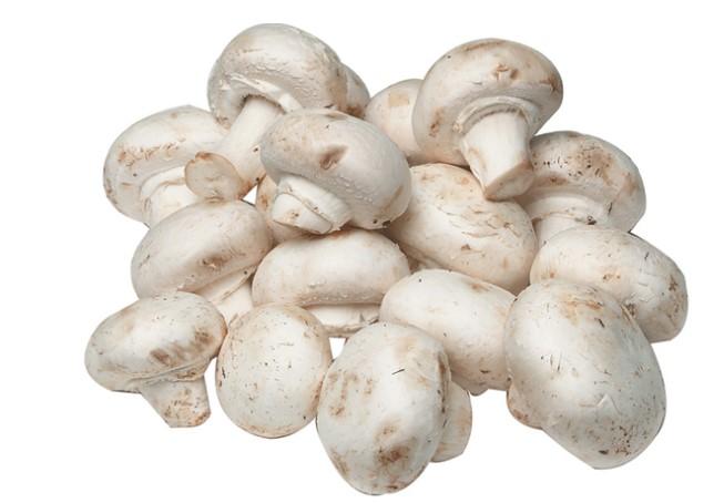 Whole White Mushrooms 8 oz