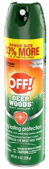 OFF! Deep Woods Insect Repellent 8 oz