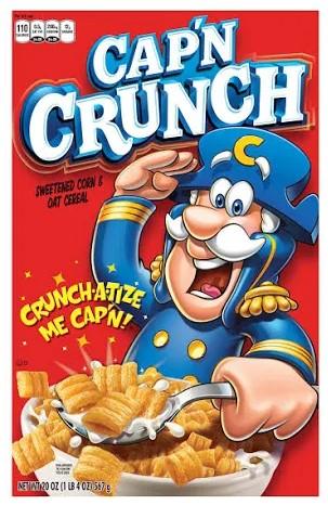 Cap'n Crunch Original Crunch Breakfast Cereal 20oz