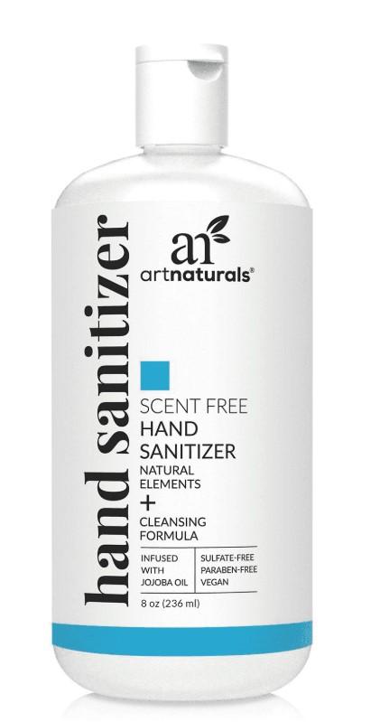 ArtNaturals Unscented Hand Sanitizer 8 oz