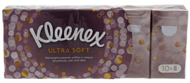 Kleenex Ultra Soft Travel Pocket Tissues - 10 pack