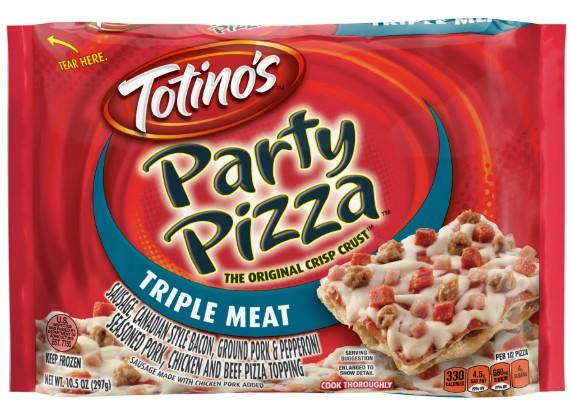 Totino's Triple Meat Party Pizza 10.5 oz