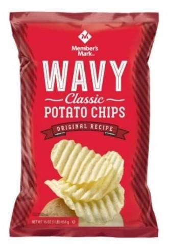 Member's Mark Wavy Classic Potato Chips, 16 oz