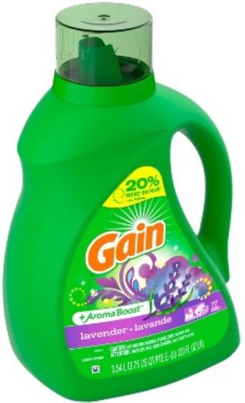 Gain + Aroma Boost Lavender Laundry Detergent