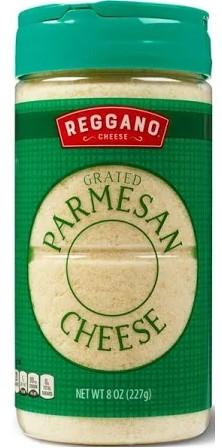 Reggano Cheese Grated Parmesan Cheese