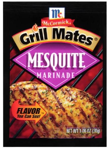 Grill Mates Mesquite Marinade 1.06 oz