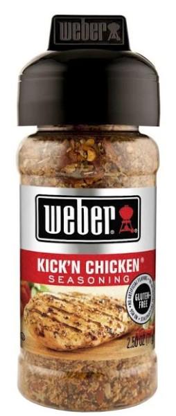 Weber Kickin Chicken Seasoning 2.5 oz