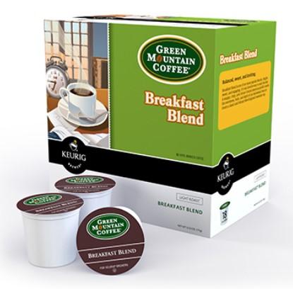 Keurig Green Mountain Breakfast Blend Light Roast K-Cups Coffee