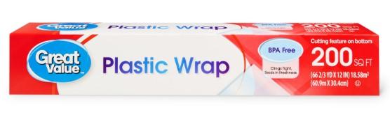 Great Value Plastic Wrap