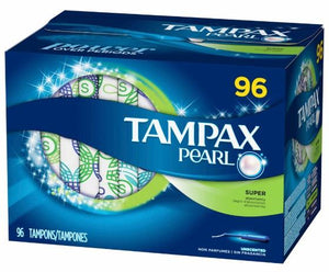 Tampax Pearl Super Absorbency Tampons