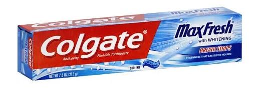 Colgate Max Fresh Cool Mint with Whitening Fluoride Toothpaste