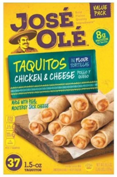 Jose Ole Taquitos Chicken & Cheese