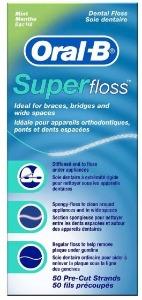 Oral-B Superfloss 50 Pre-Cut Strands