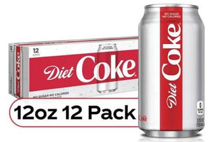 Diet Coke Soda Soft Drink 12fl oz x 12