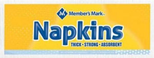 Member’s Mark Napkins