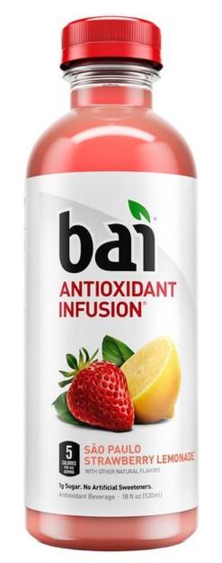 Bai Antioxidant Infusion Sao Paulo Strawberry Lemonade 18 fl oz