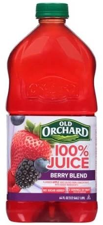 Old Orchard Apple Berry Blend - 64 Fl oz