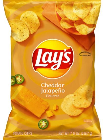 Lay's Cheddar Jalapeno Chips 7 3/4 oz