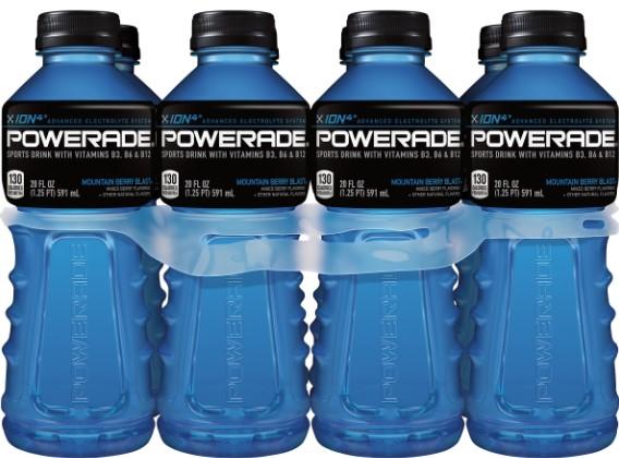 POWERADE Mountain Berry Blast Sports Drink - 8pk/20 fl oz Bottles