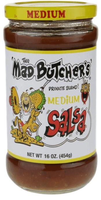 The Mad Butcher's Medium Salsa 16 oz