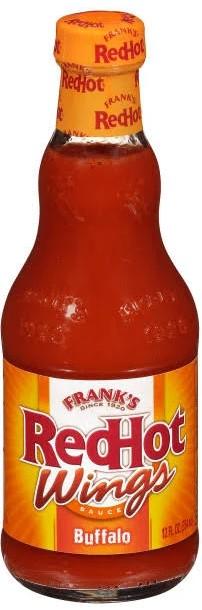 Franks RedHot Buffalo Wing Sauce - 12 oz