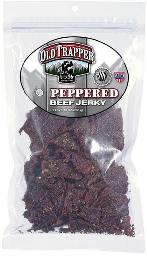 Old Trapper Peppered Beef Jerky 10 oz