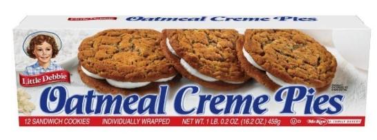 Little Debbie Oatmeal Creme Pies 12ct