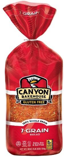 Canyon Bakehouse Gluten Free 7-Grain Bread 18 oz