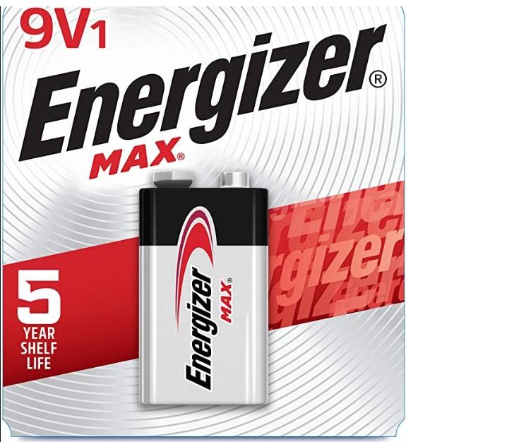 Energizer Max 9V Battery