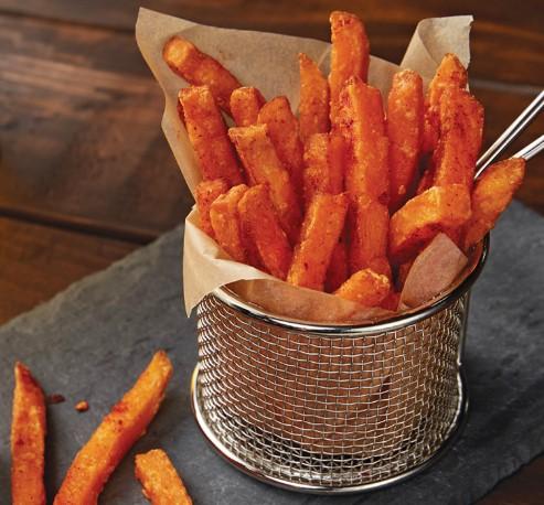 McCain Harvest Splendor Sweet Potato Regular Cut Fries 2.5 LB