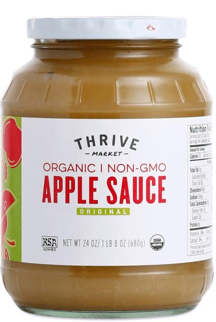 Thrive Market Organic Apple Sauce 24 oz