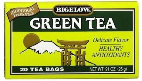 Bigelow Green Tea Bags, 20 Count Box