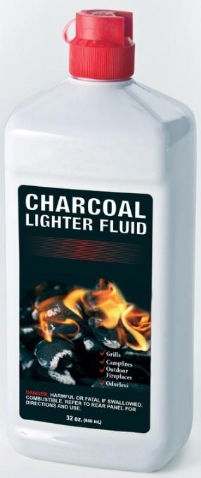 Charcoal Lighter Fluid, 32 fl oz