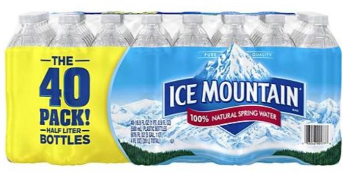 Ice Mountain Spring Bottled Water