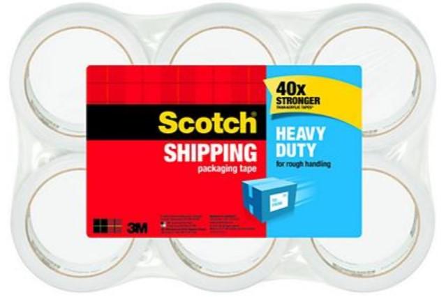 Scotch Heavy Duty Shipping Packaging Tape