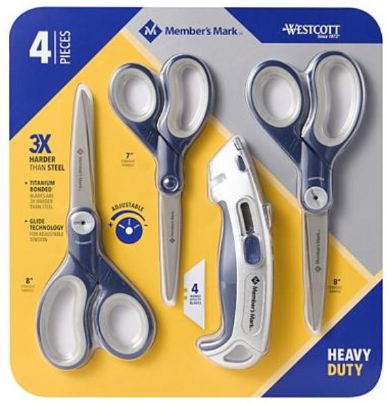 Member's Mark Heavy Duty Scissor & Box Cutter