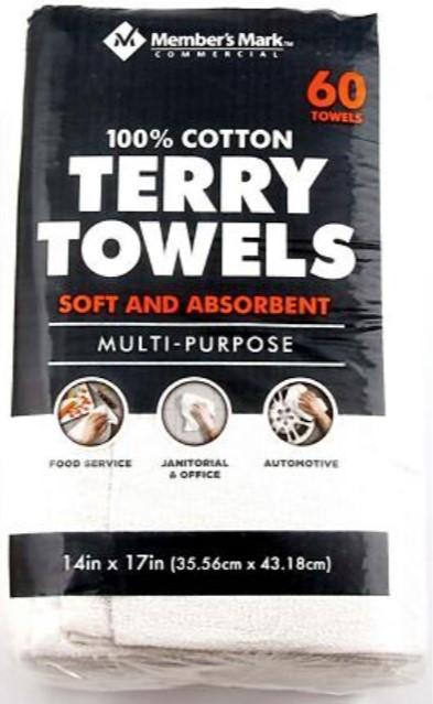 Member's Mark Terry Towels