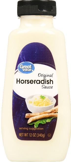 Great Value Horseradish Sauce 12oz