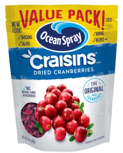 Ocean Spray Craisins Dried Cranberries