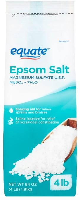 Equate Epsom Salt - 64 oz