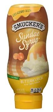 Smucker's Sundae Syrup Butterscotch Flavored Syrup