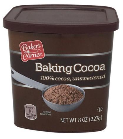 Baker’s Corner Baking Cocoa 8 oz