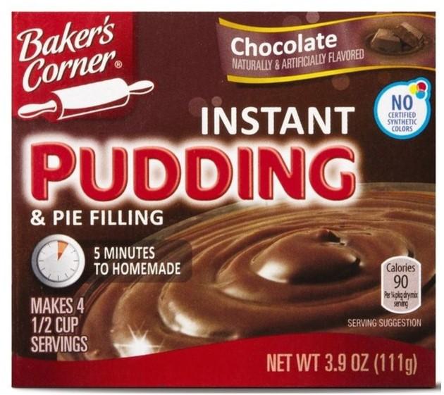 Baker's Corner Chocolate Instant Pudding & Pie Filling