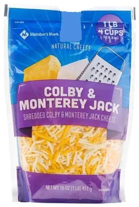 Member's Mark Colby & Monterey Jack Shredded Cheese