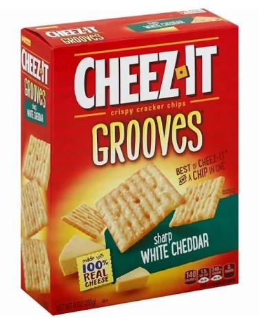 Cheez-it Sharp White Cheddar Grooves - 9 oz