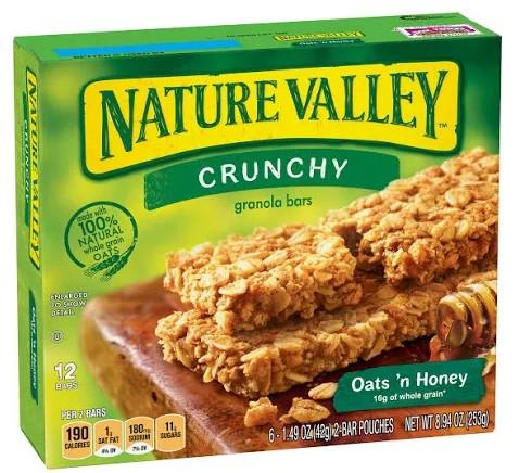 Nature Valley Crunchy Oats 'n Honey Granola Bars