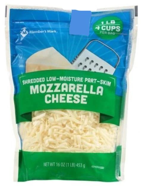 Member's Mark Mozzarella Shredded Cheese