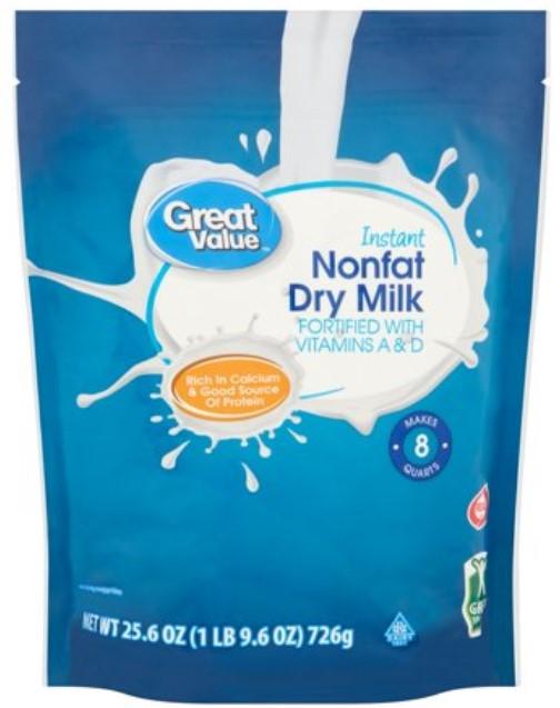 Great Value Instant Nonfat Dry Milk