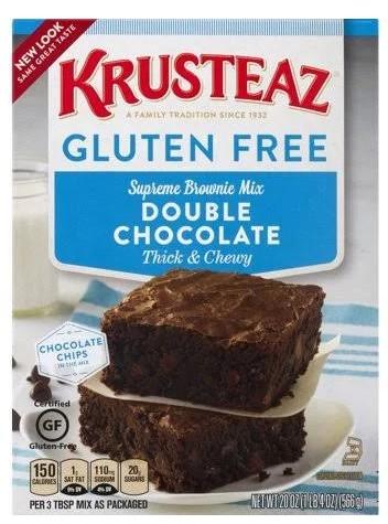 Krusteaz Gluten Free Double Chocolate Supreme Brownie Mix